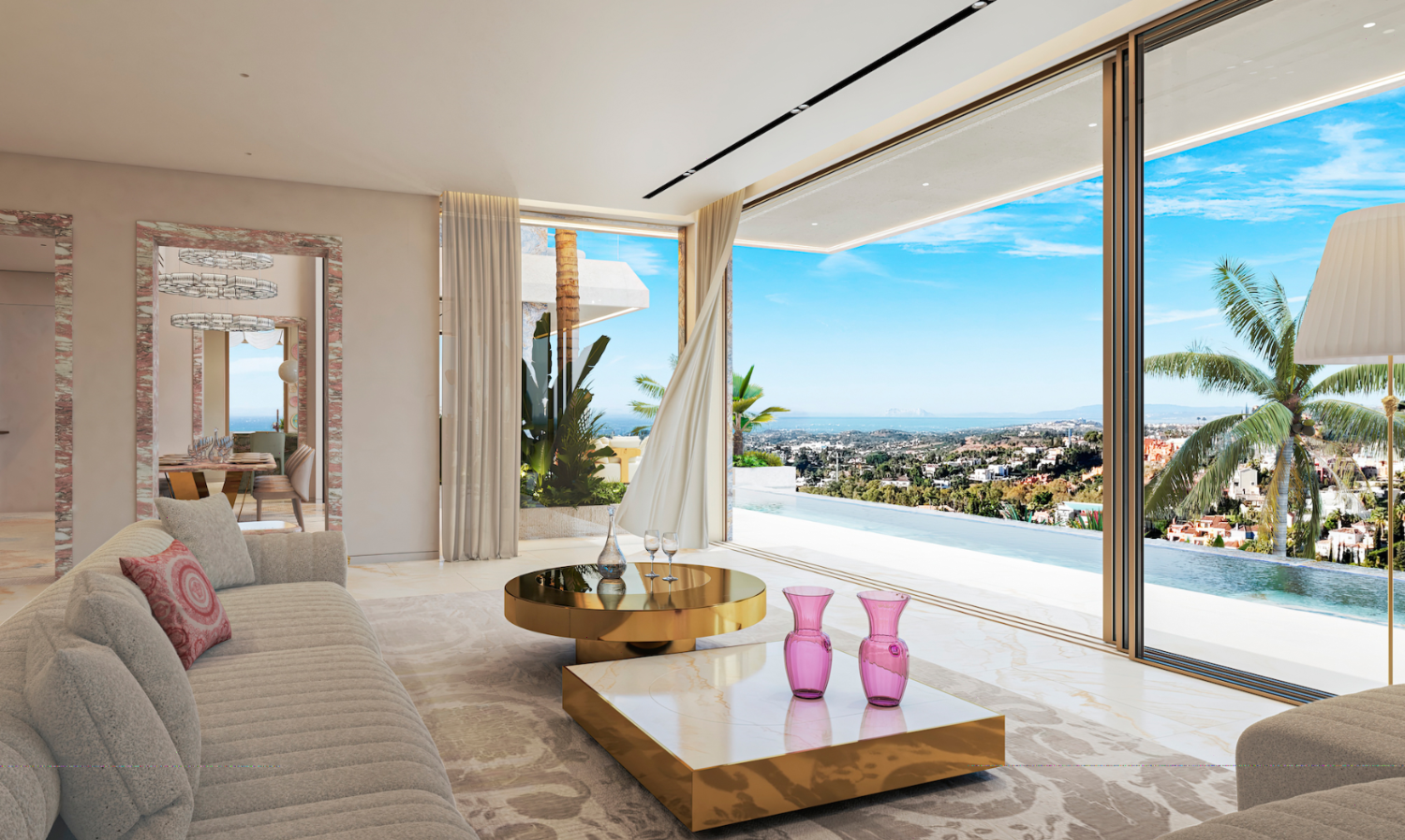 Ekskluzywne wille z wnętrzami zaprojektowanymi przez Versace Home, Marbella