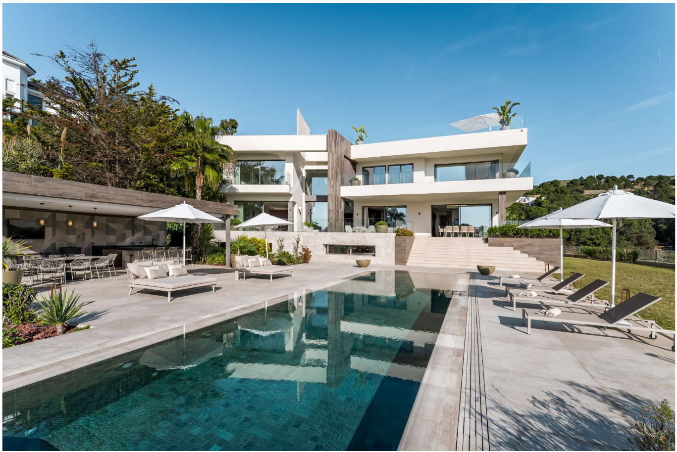 Exclusiva villa moderna con vistas panorámicas en Benahavís