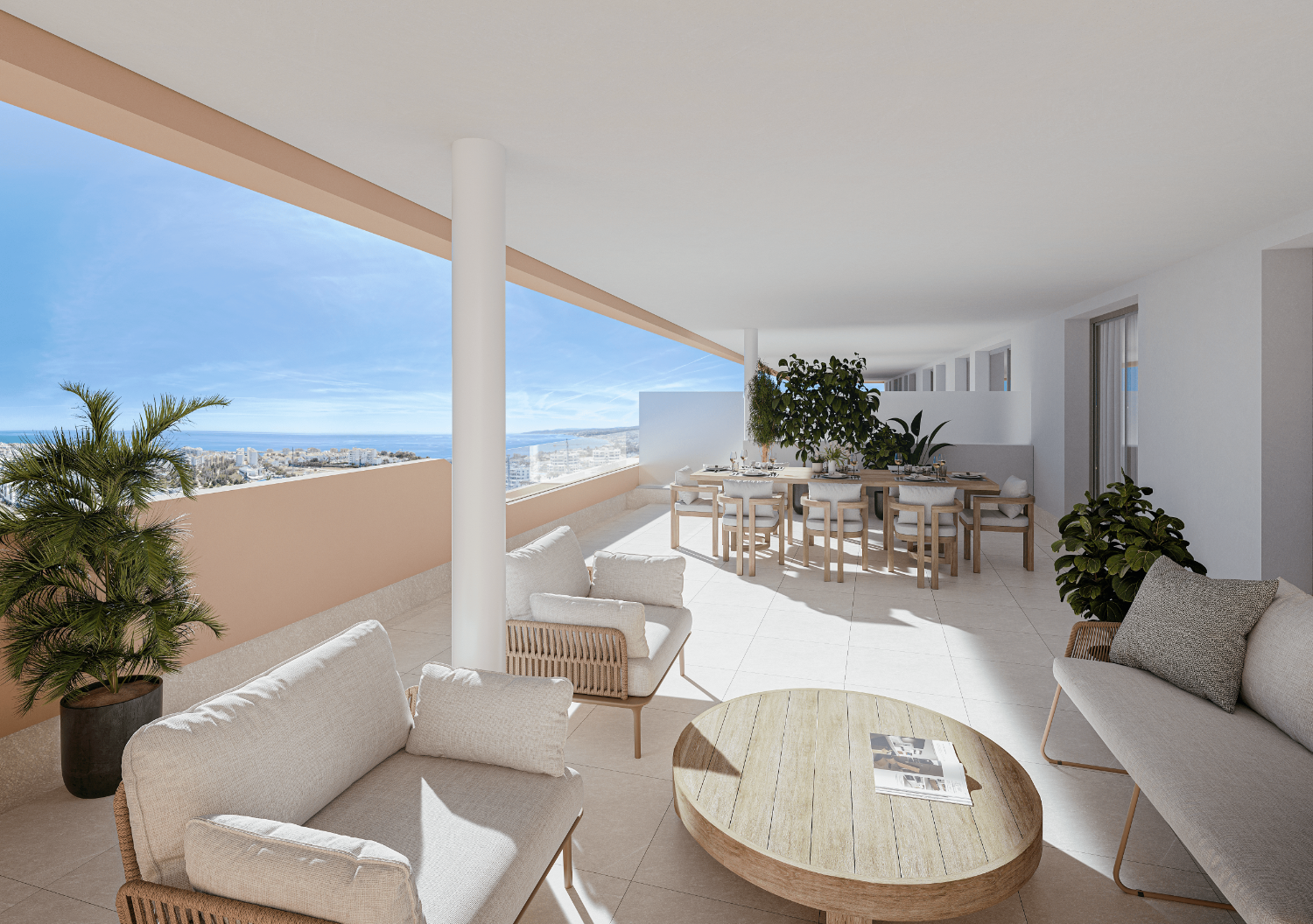 Diseño contemporáneo, bienestar y vistas al Mediterráneo