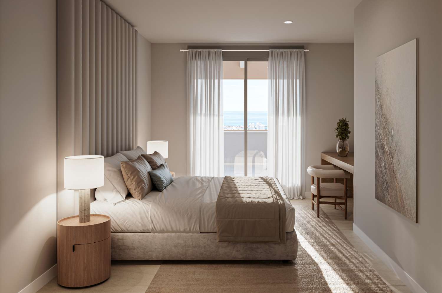 Diseño contemporáneo, bienestar y vistas al Mediterráneo