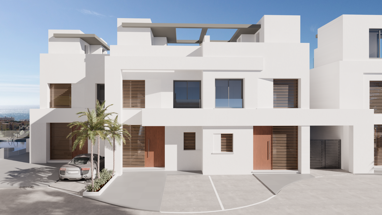 Exclusivas viviendas adosadas de diseño escandinavo, Mijas