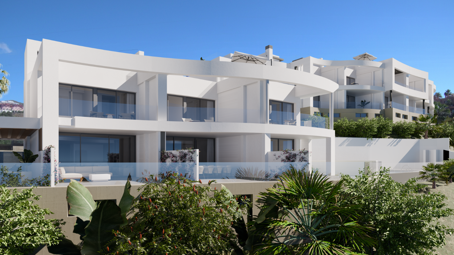 Exclusivas viviendas adosadas de diseño escandinavo, Mijas