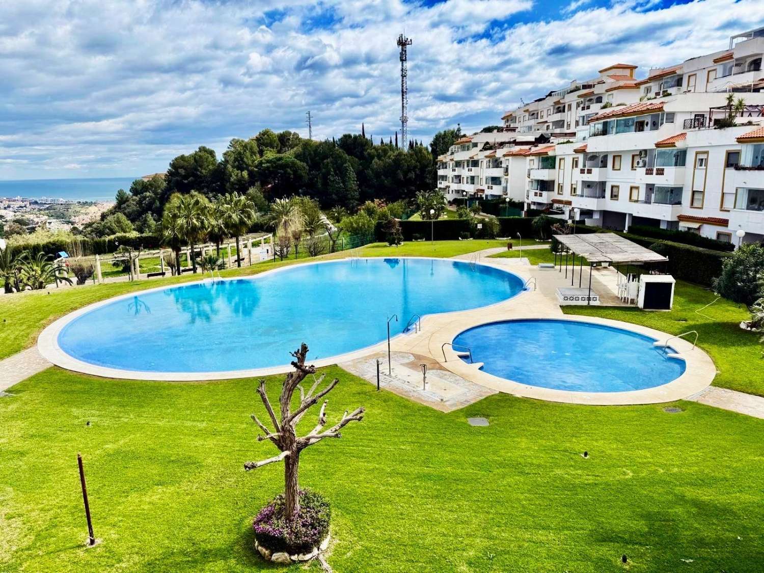 Ekskluzywny apartament dwuosobowy penthouse w Tío Charles, Benalmadena Pueblo