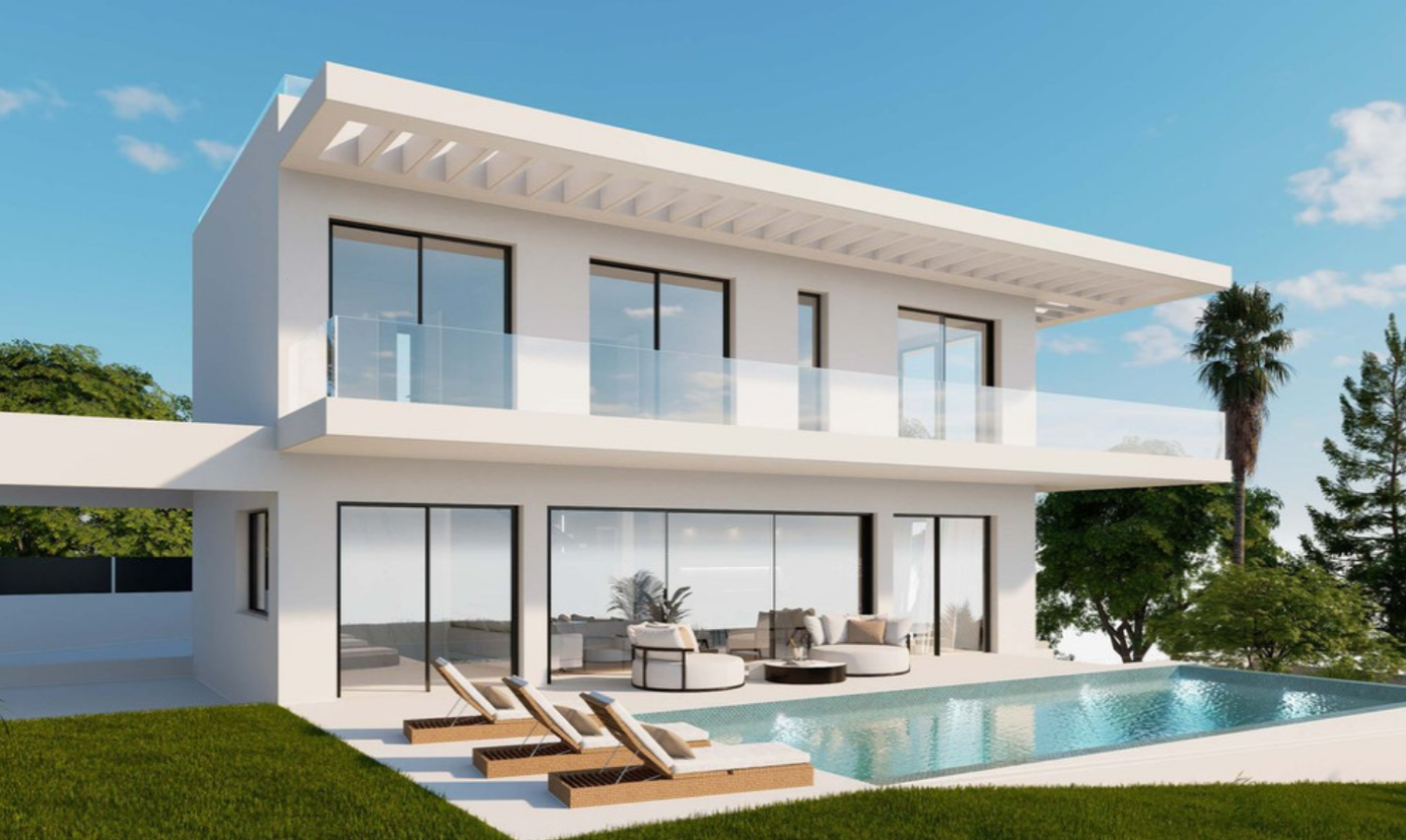 Luksuriøs moderne skræddersyet villa i Marbella