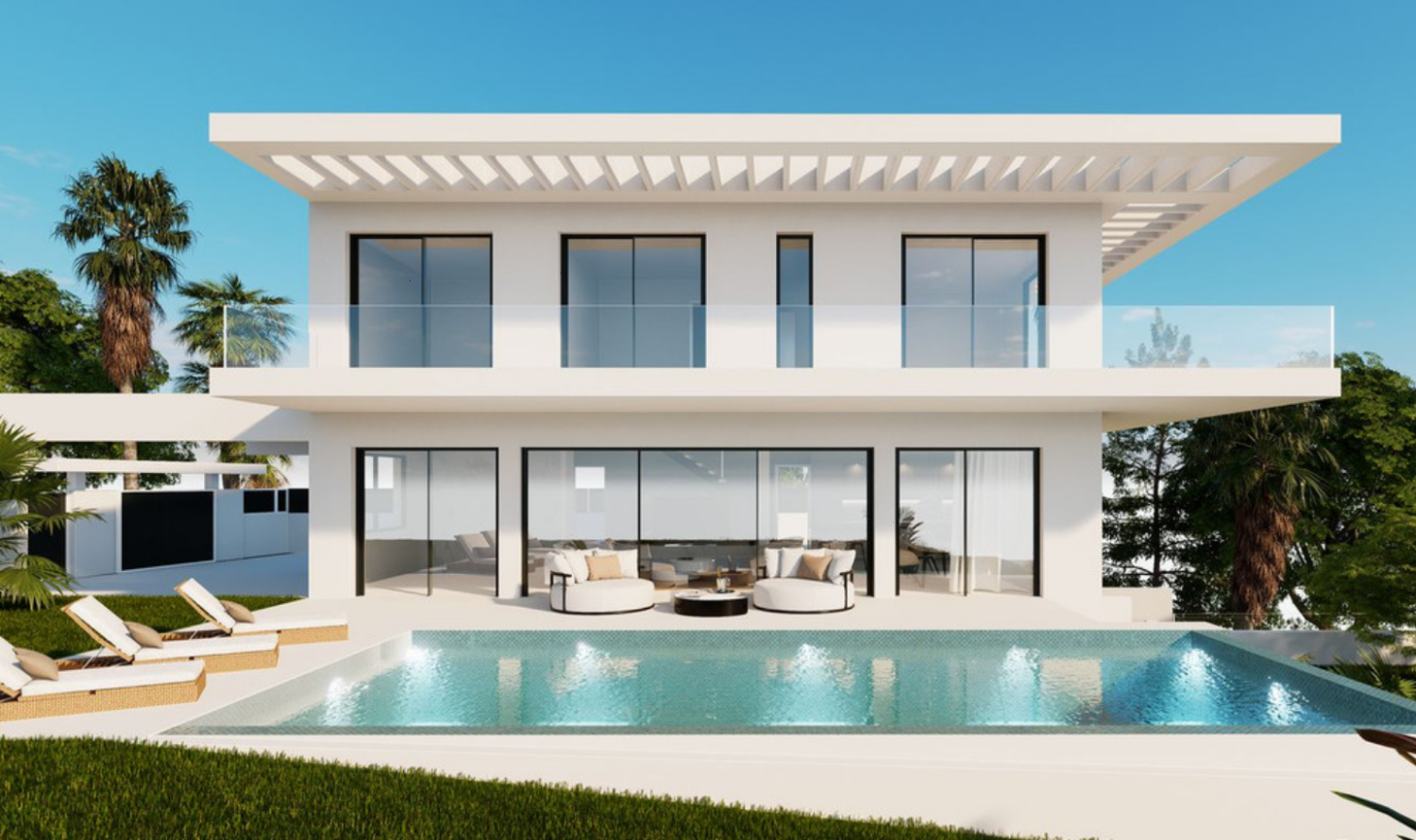Luksuriøs moderne skræddersyet villa i Marbella