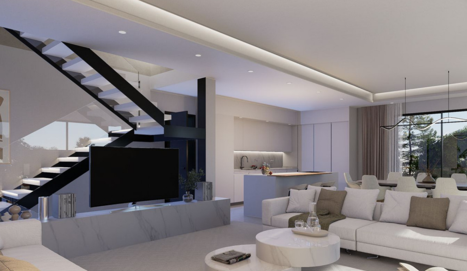 Luksuriøs moderne skræddersyet villa i Marbella