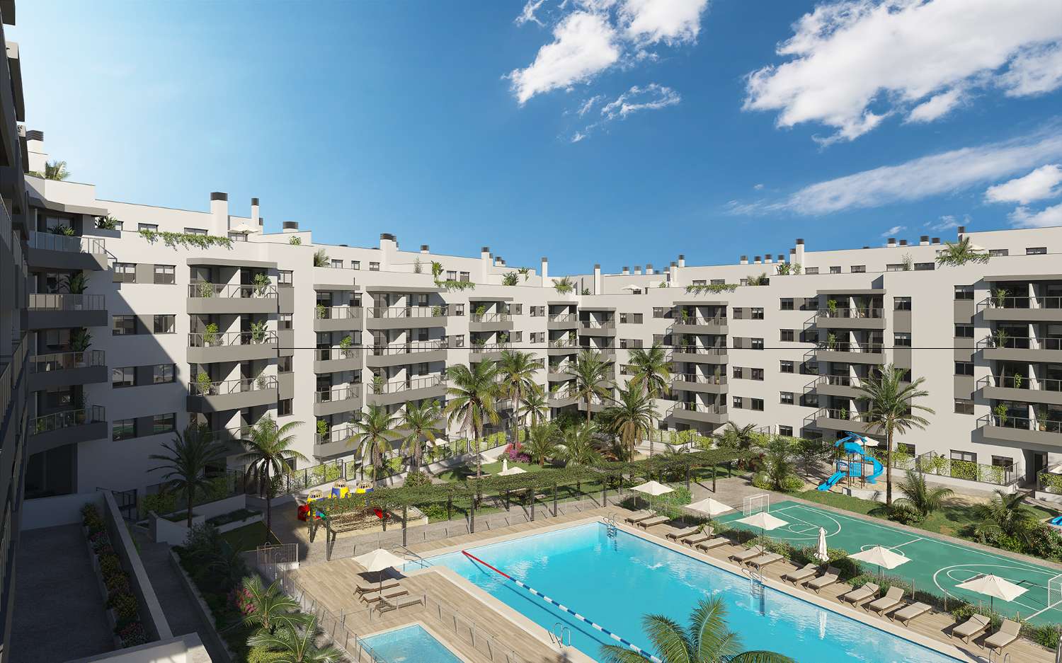 Płaski na sprzedaż w Las Lagunas (Mijas)