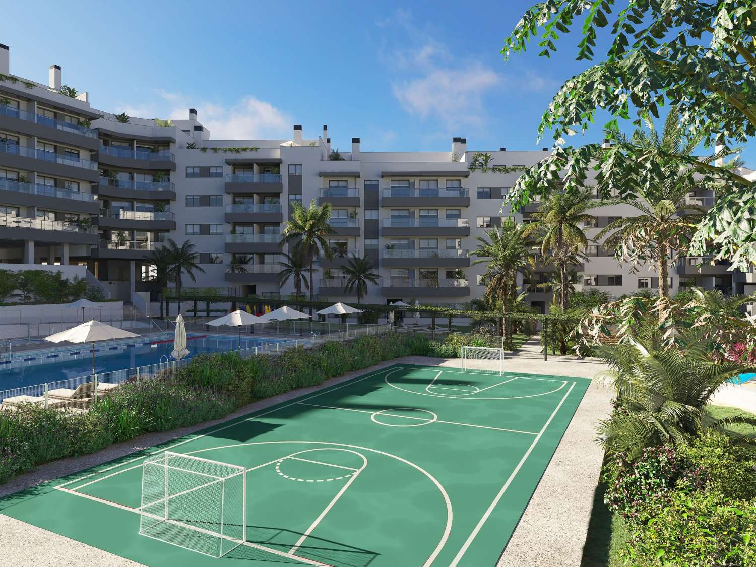 Płaski na sprzedaż w Las Lagunas (Mijas)
