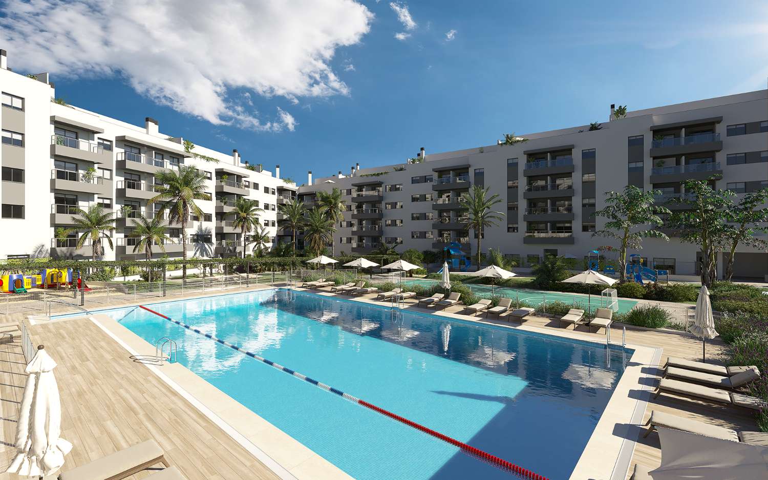 Płaski na sprzedaż w Las Lagunas (Mijas)