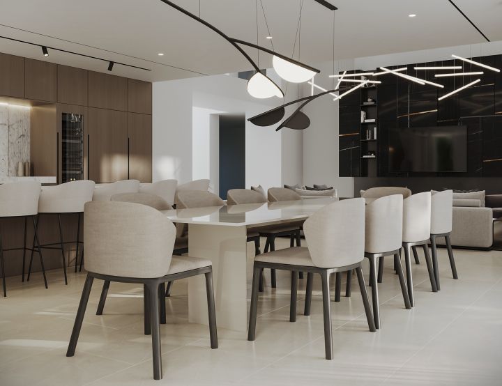 Villa står som en repræsentation af moderne luksusliv