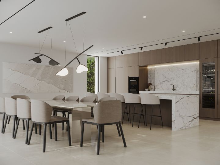 Villa står som en repræsentation af moderne luksusliv