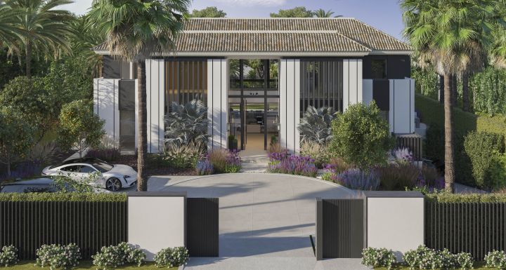 Villa står som en repræsentation af moderne luksusliv