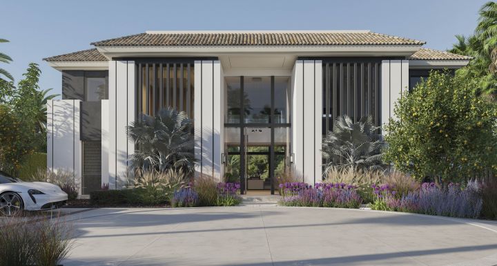 Villa står som en repræsentation af moderne luksusliv