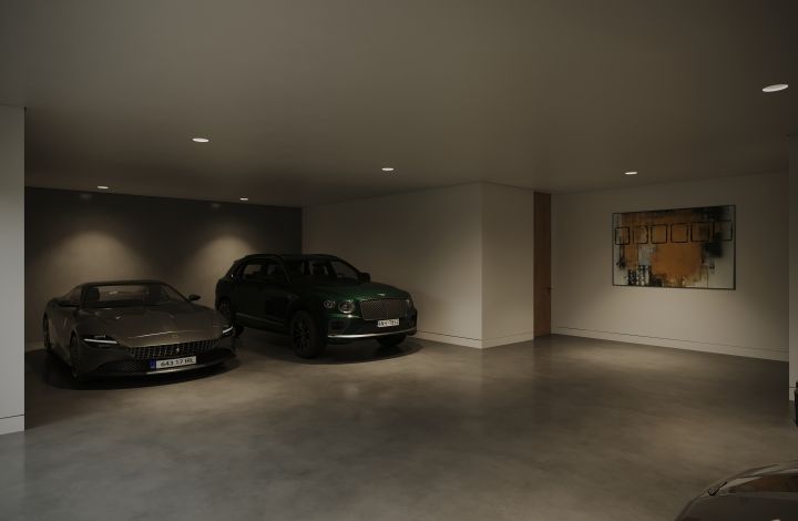 Villa står som en repræsentation af moderne luksusliv