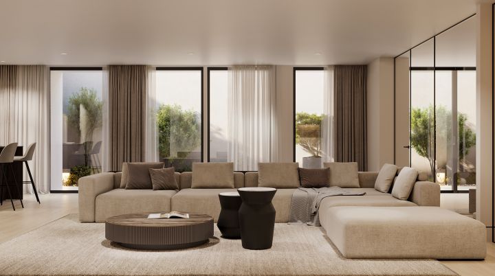 Villa står som en repræsentation af moderne luksusliv