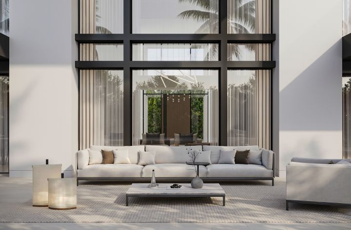 Villa står som en repræsentation af moderne luksusliv