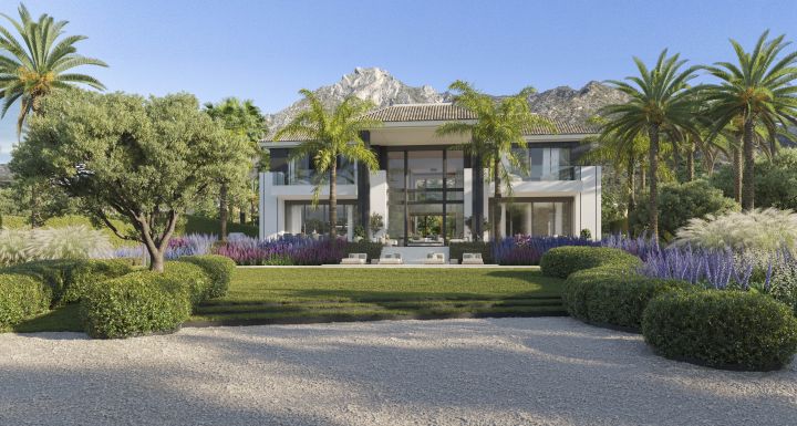 Villa står som en repræsentation af moderne luksusliv
