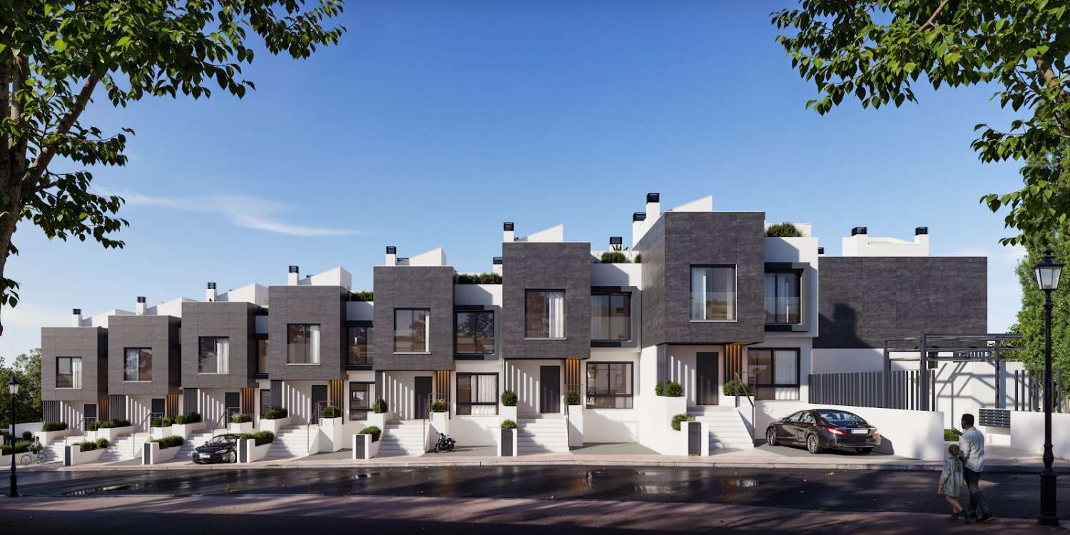 Villas de diseño moderno con vistas al Mediterráneo
