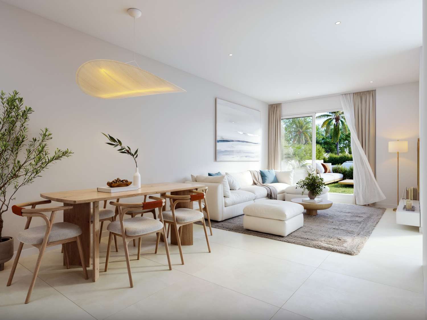 Villas de diseño moderno con vistas al Mediterráneo