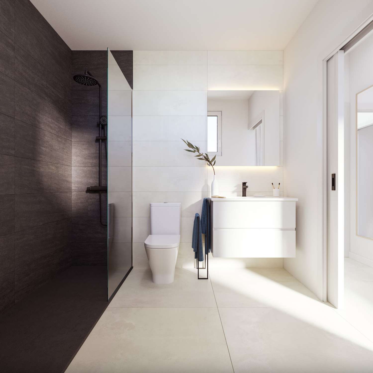 Villas de diseño moderno con vistas al Mediterráneo