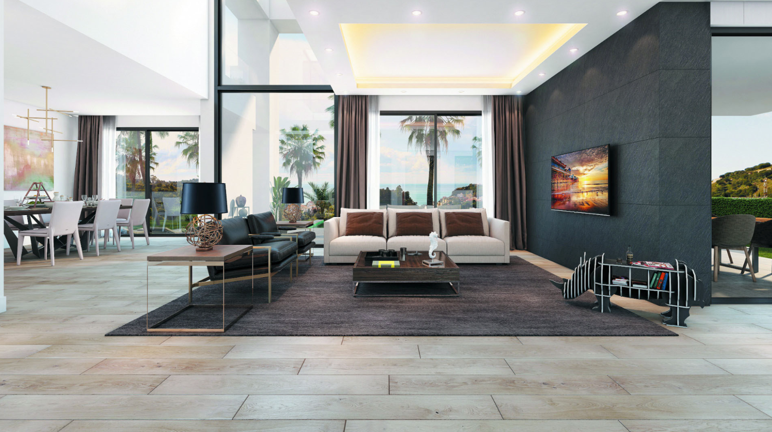 Una promoción única de 10 villas, Málaga