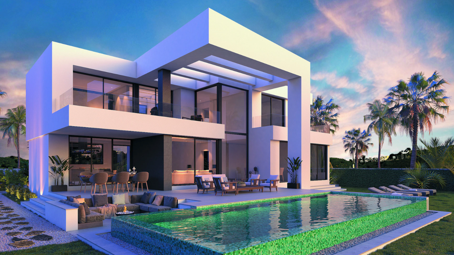 Una promoción única de 10 villas, Málaga