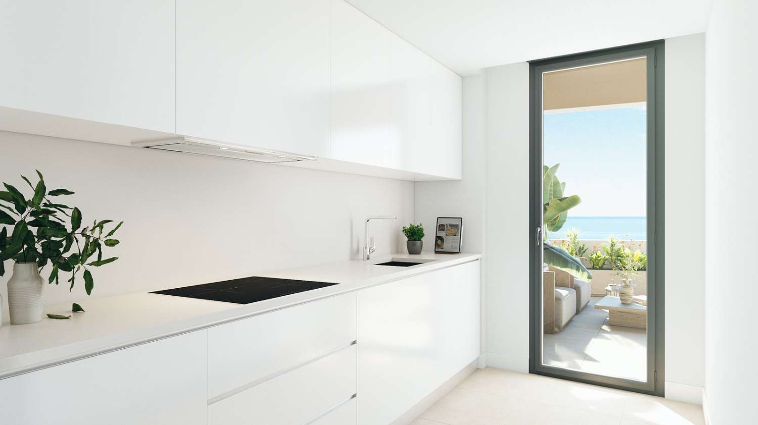 Exklusivt lyxigt bostadsområde vid stranden i Torremolinos