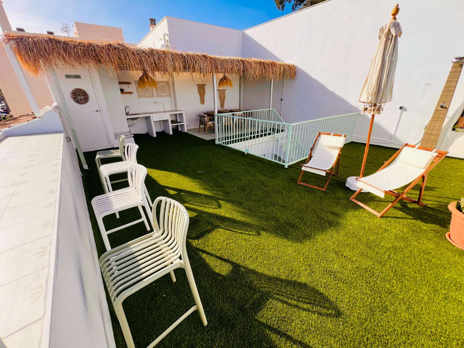 Casa en primera línea de playa en Benajarafe