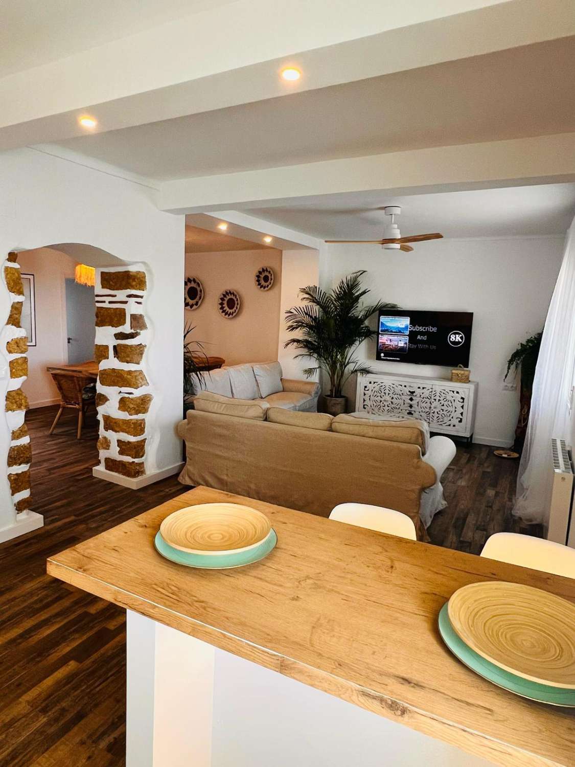 Casa en primera línea de playa en Benajarafe