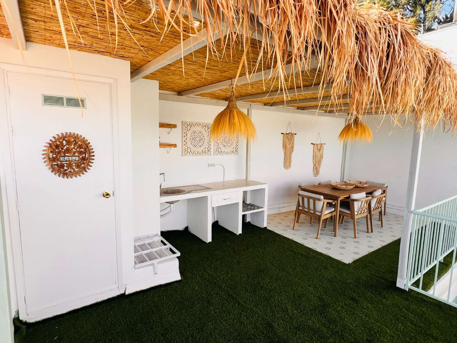 Casa en primera línea de playa en Benajarafe