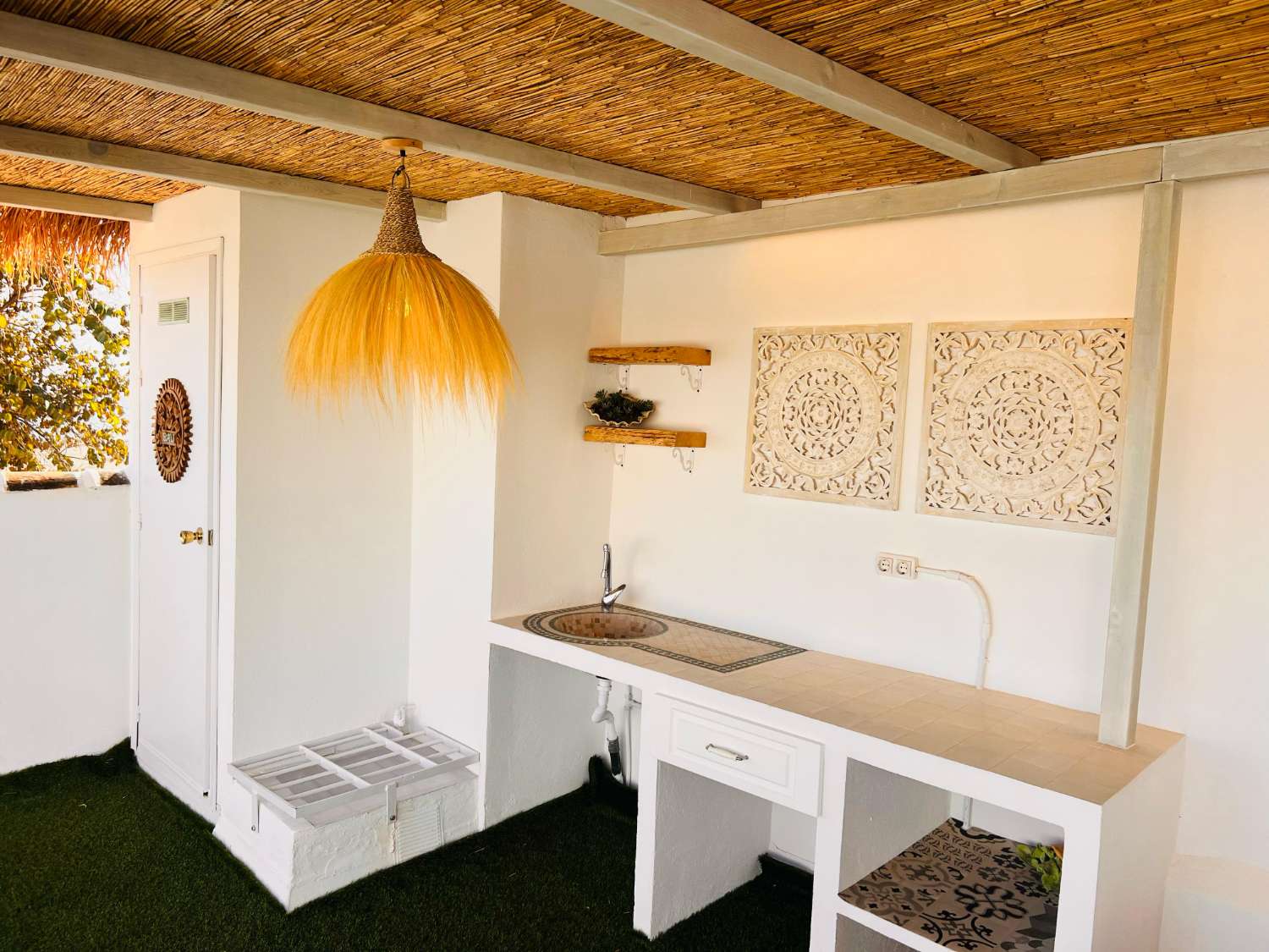 Casa en primera línea de playa en Benajarafe