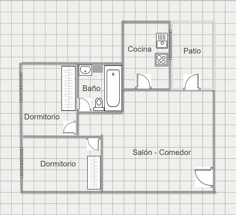 Piso en venta en zona San Alberto, Málaga