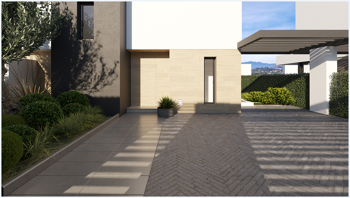 Residenziale esclusivo di 50 ville bifamiliari in stile contemporaneo, Estepona