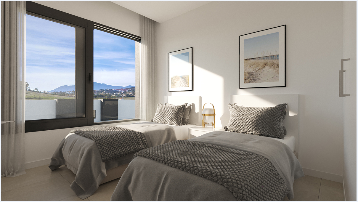 Residenziale esclusivo di 50 ville bifamiliari in stile contemporaneo, Estepona