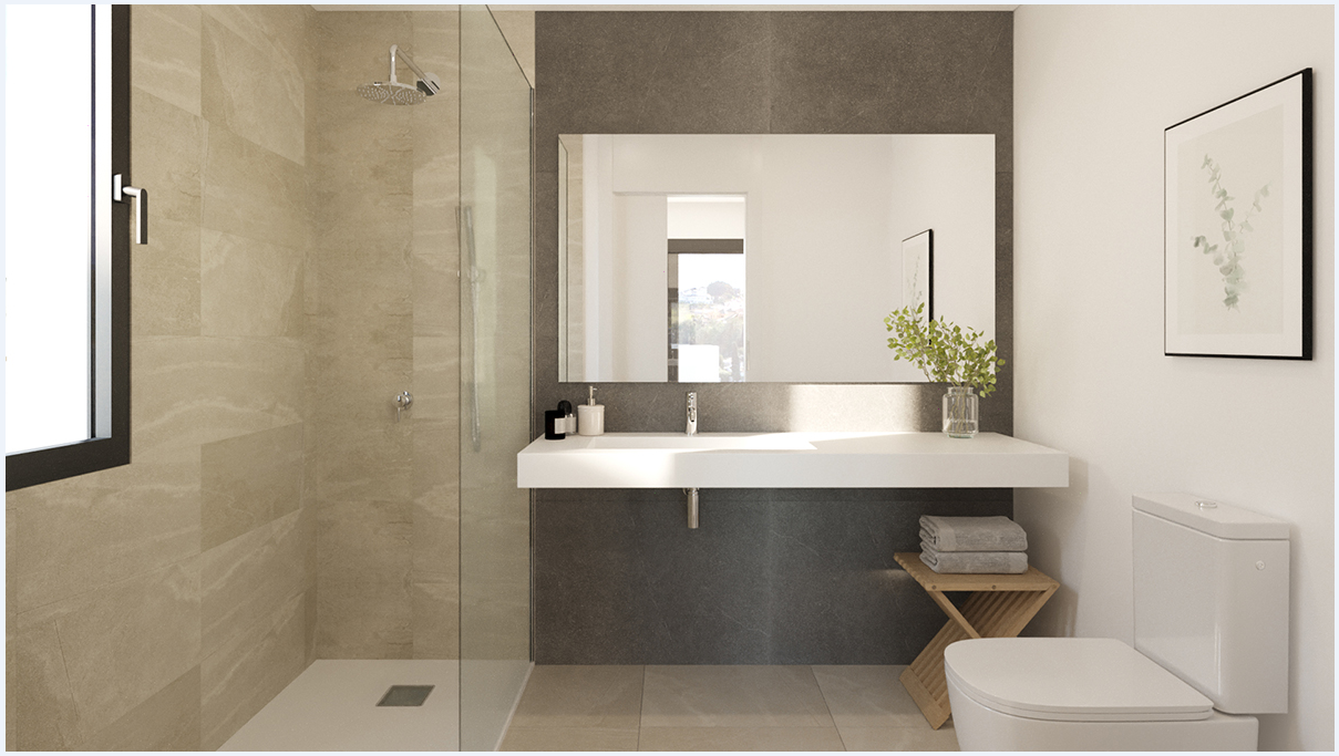 Exclusive residential of 50 contemporary style semi-detached villas, Estepona