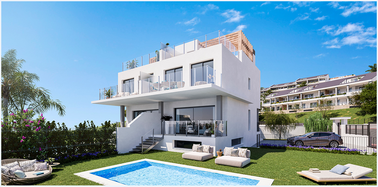 Et eksklusivt byggeri i en privilegeret enklave, Torremuelle, Benalmádena
