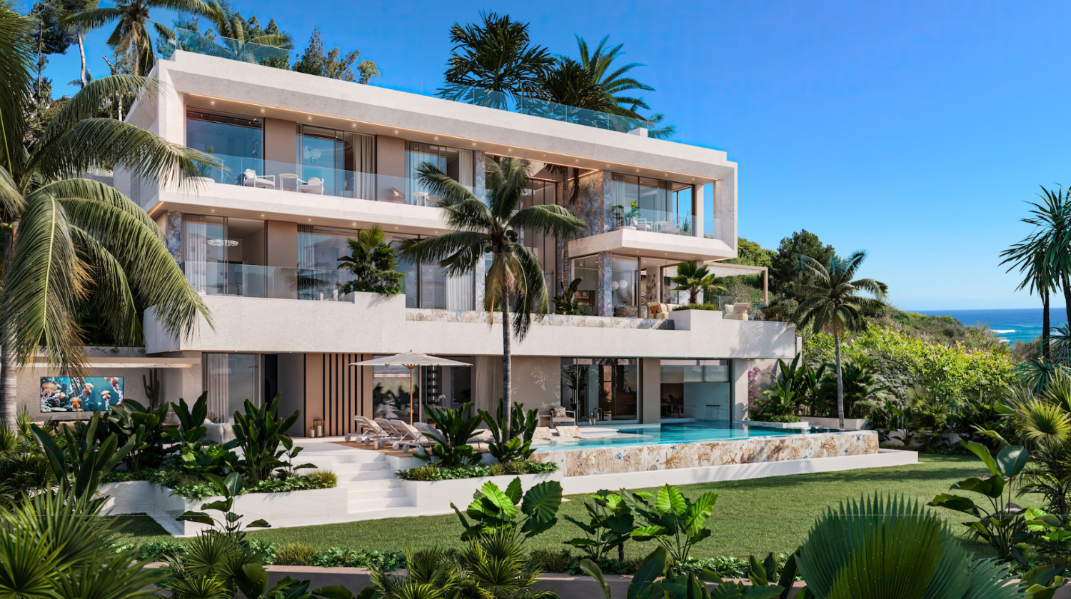 Åtta exklusiva villor med inredning av Versace Home, Nueva Andalucia, Marbella