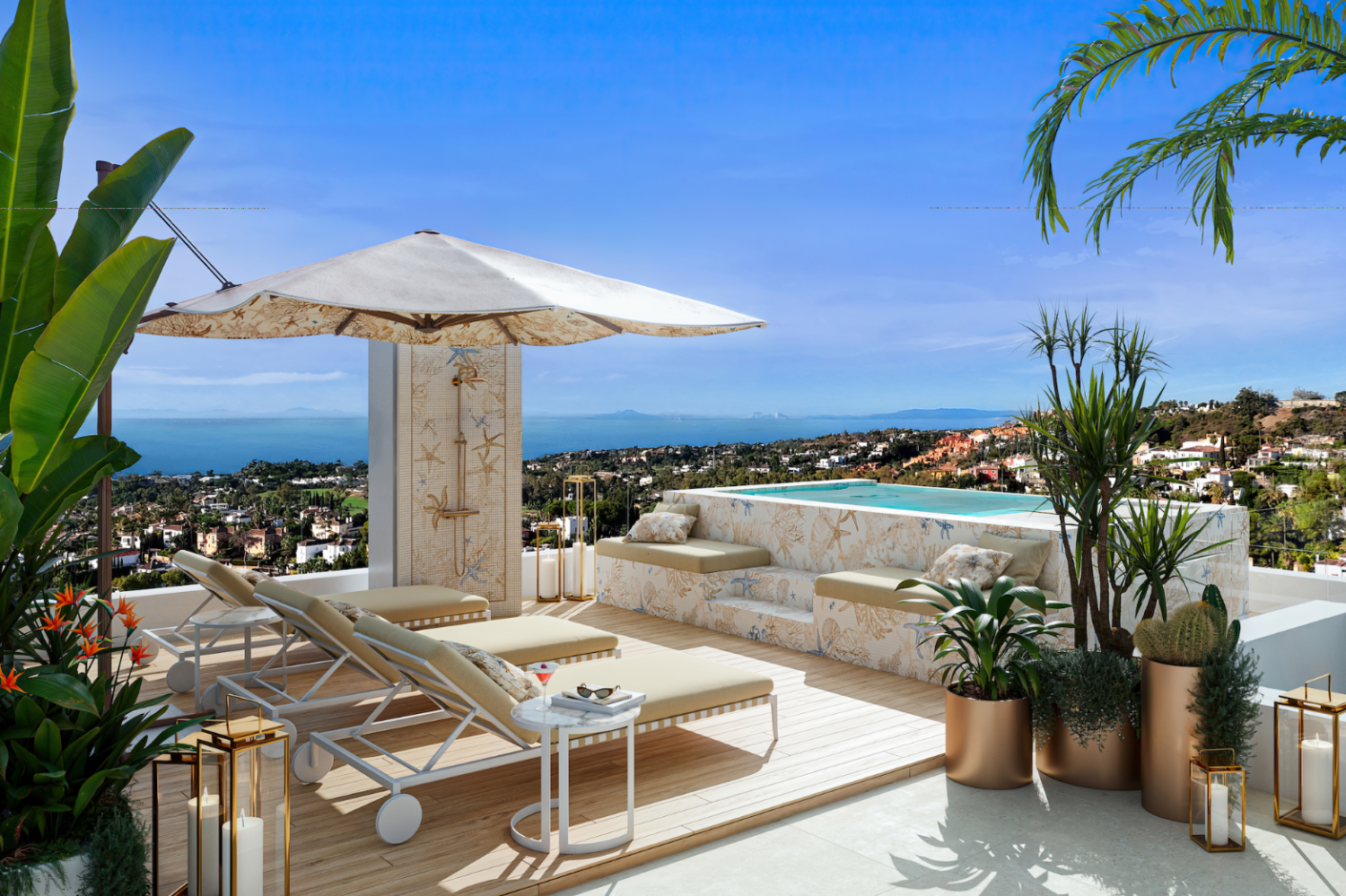 Åtta exklusiva villor med inredning av Versace Home, Nueva Andalucia, Marbella