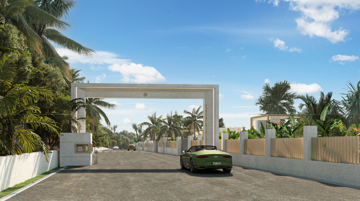 Åtta exklusiva villor med inredning av Versace Home, Nueva Andalucia, Marbella