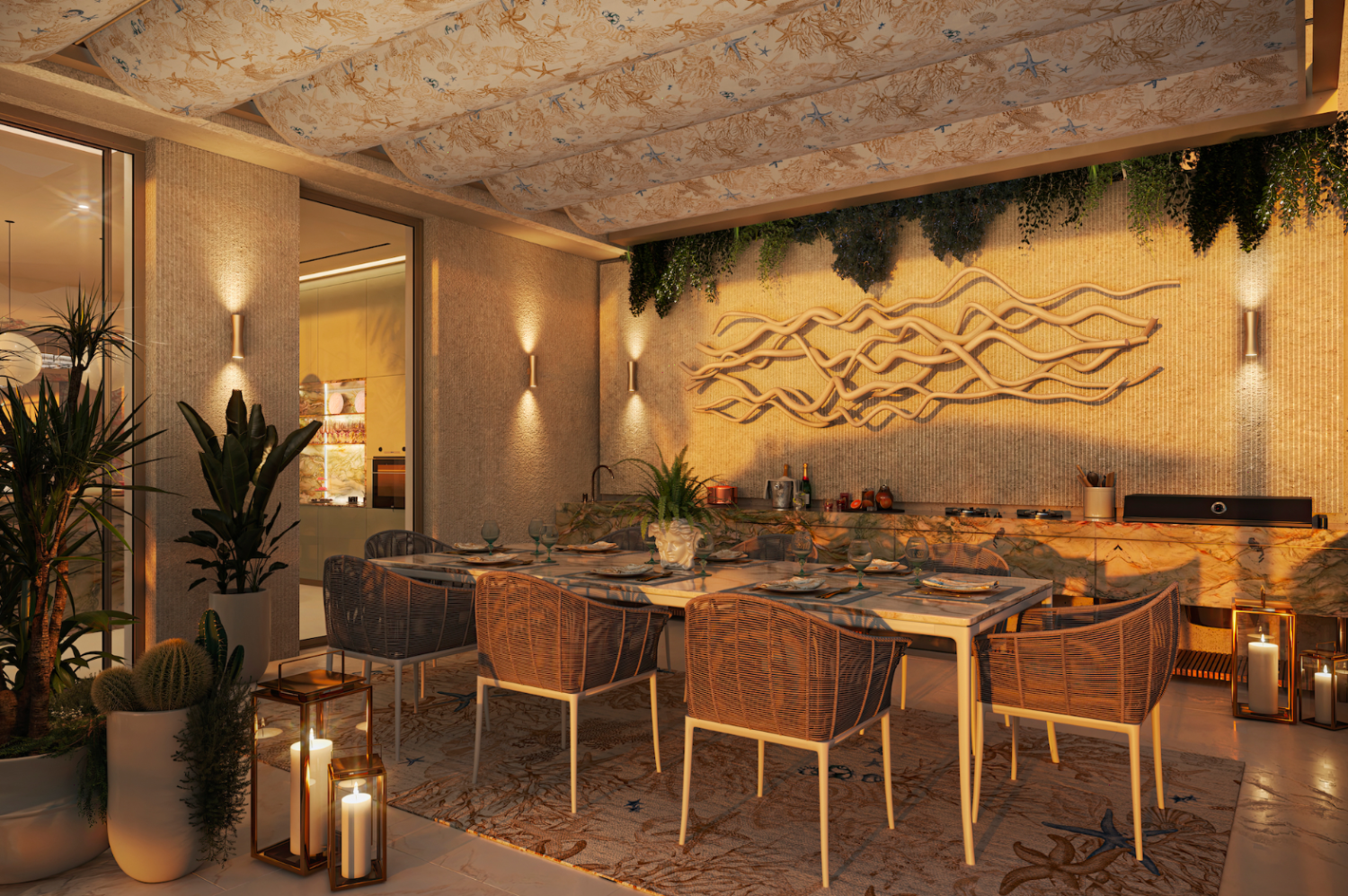 Åtta exklusiva villor med inredning av Versace Home, Nueva Andalucia, Marbella