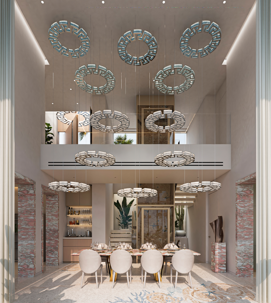 Åtta exklusiva villor med inredning av Versace Home, Nueva Andalucia, Marbella