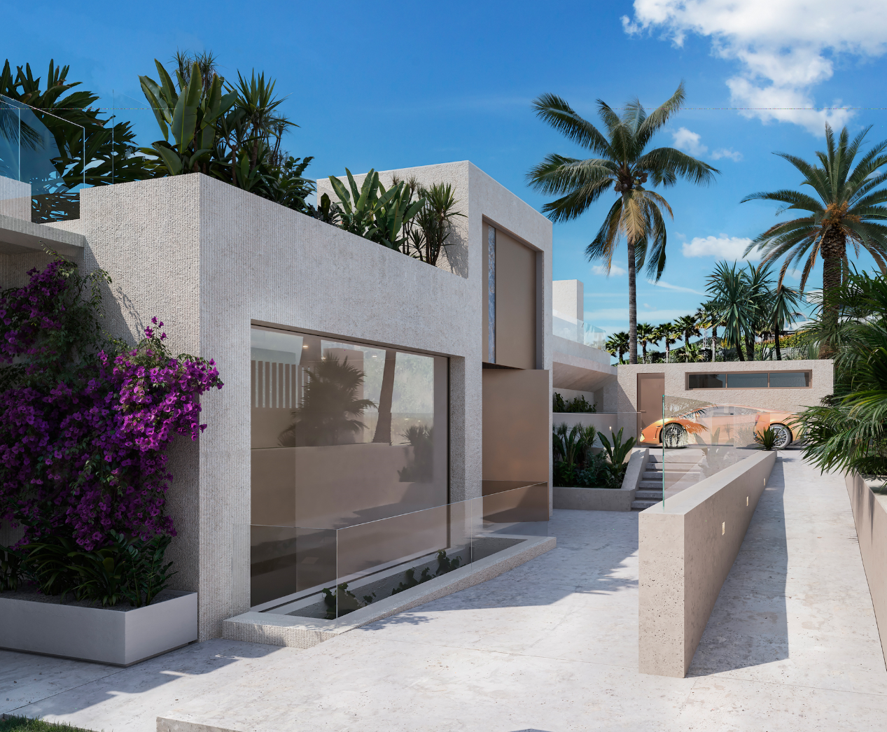 Åtta exklusiva villor med inredning av Versace Home, Nueva Andalucia, Marbella