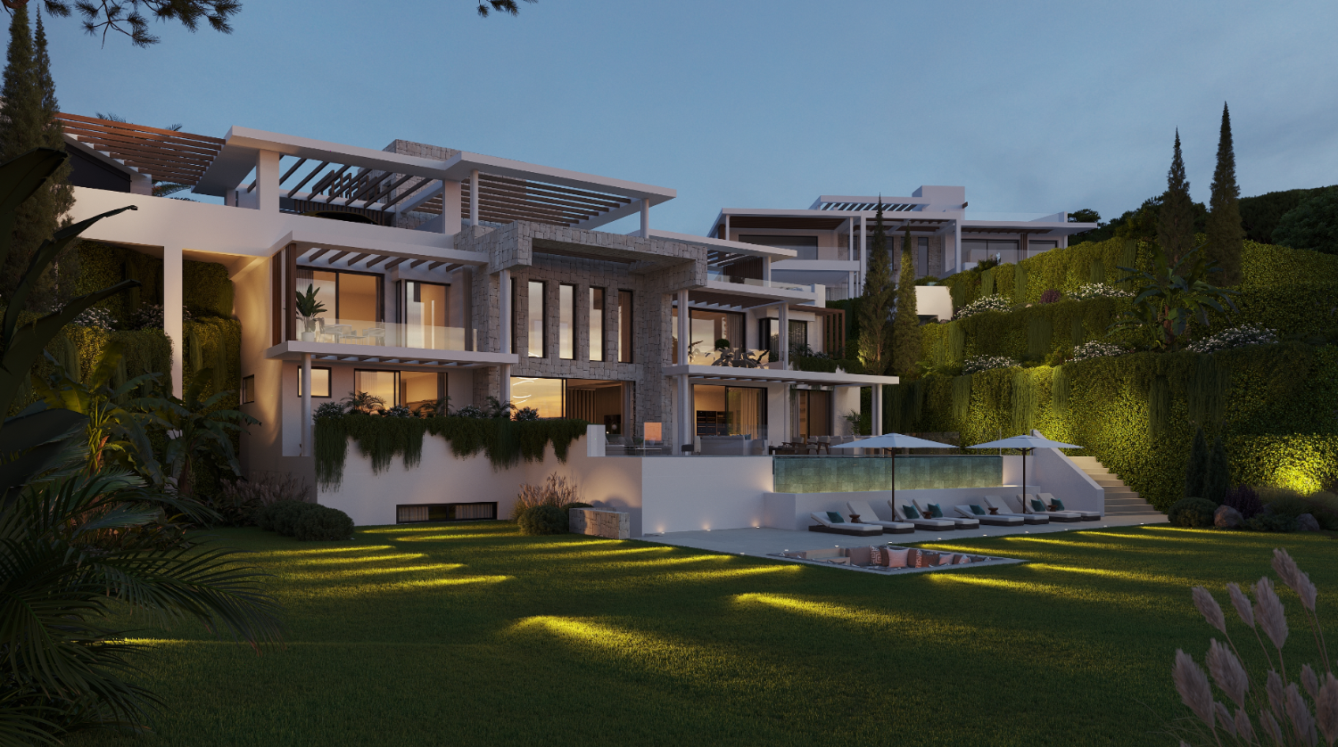 Doce villas exclusivas donde el mar se une al cielo, Estepona