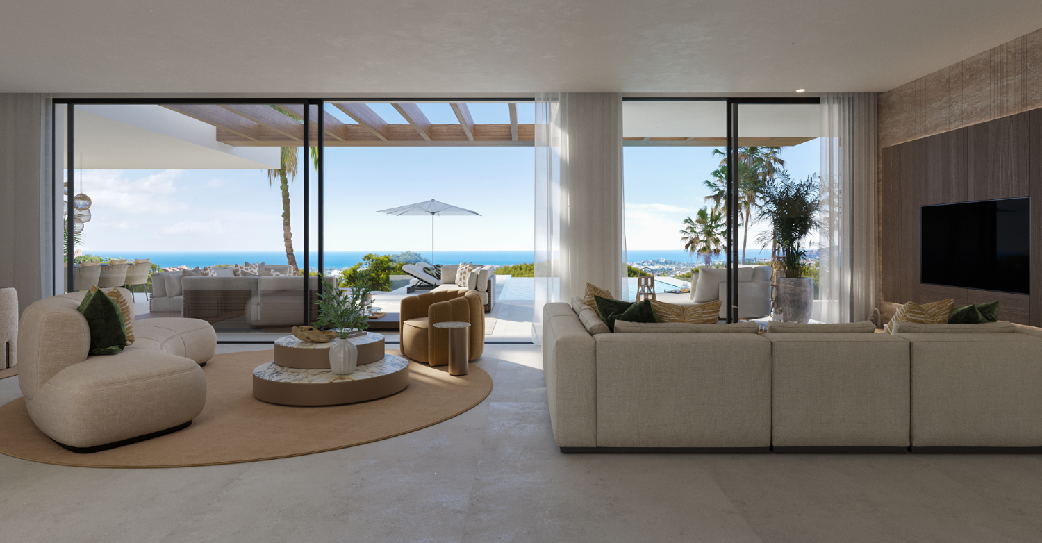 Doce villas exclusivas donde el mar se une al cielo, Estepona