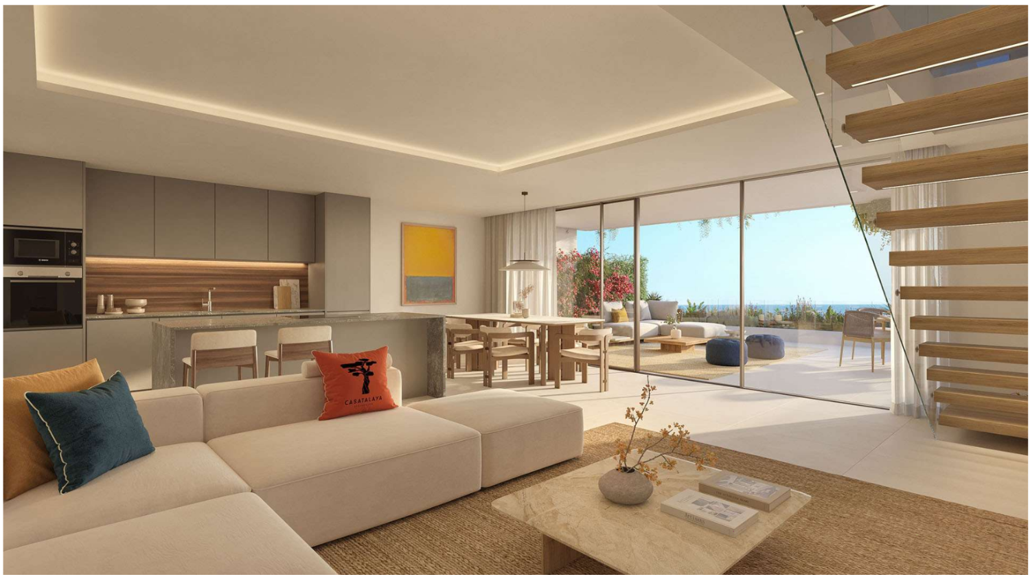 Eksklusiivinen luksusasunto, jossa on suuri terassi, yksityinen puutarha ja merinäkymät – Torremuelle, Benalmadena