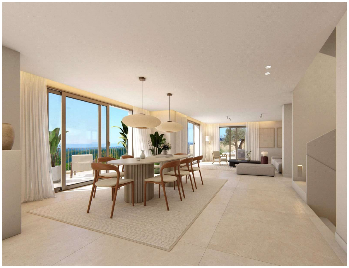 Una promoción boutique compuesta por solo tres viviendas orientadas al sur-oeste, Istan