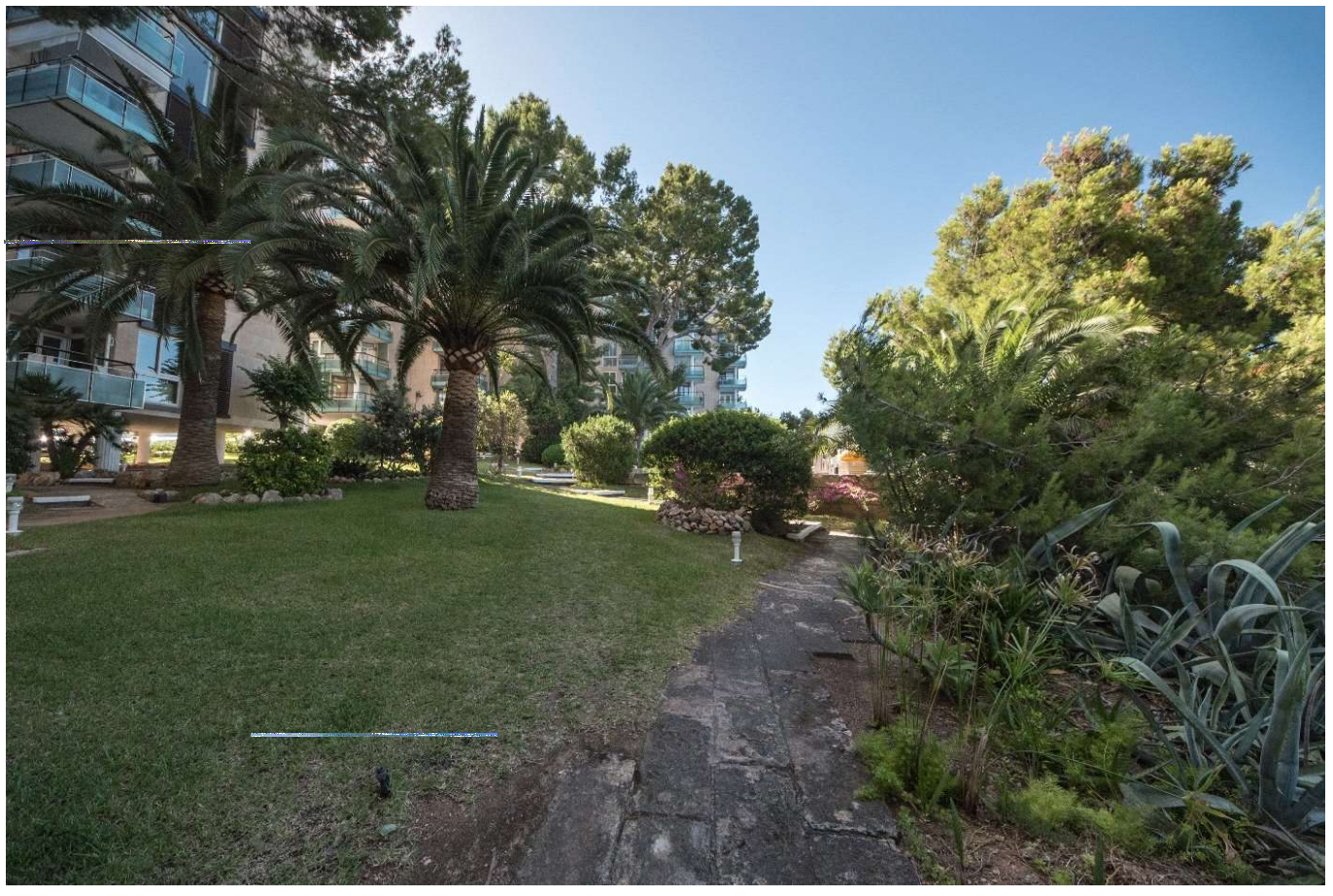 Modern lägenhet i frontlinjen med spektakulär havsutsikt i Illetas, Mallorca