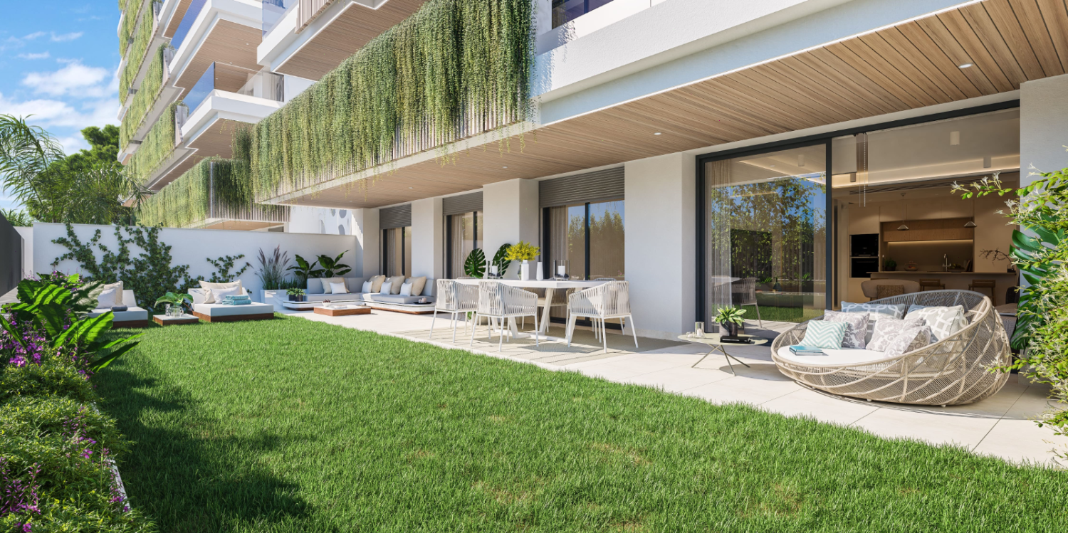 Résidences de luxe au design moderne, harmonieusement intégrées à leur environnement à Fuengirola, Malaga