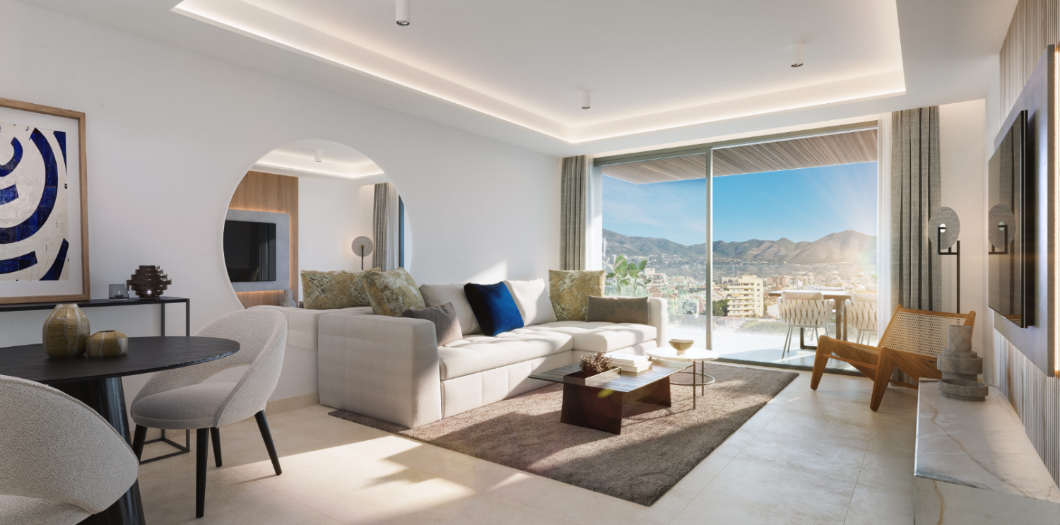 Luxuriöse Residenzen mit modernem Design, die sich harmonisch in ihre Umgebung einfügen in Fuengirola, Málaga