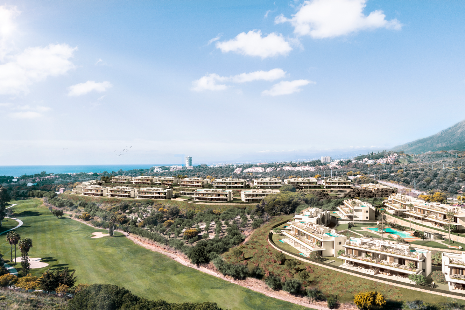 Résidence haut de gamme exclusive sur la première ligne de golf à Marbella, Malaga